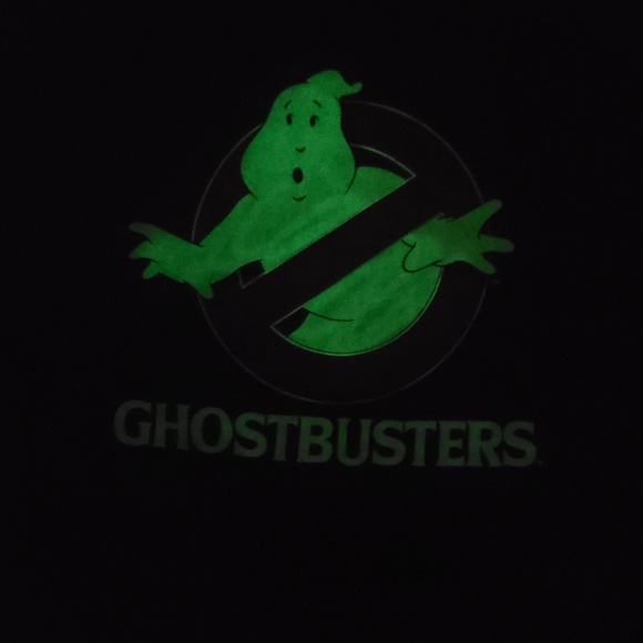 Ghostbuster glow in dark kids shirt - Picture 2 of 4